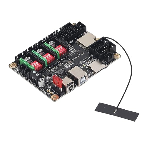 3D Printer Control Board MKS DLC32 V2.1 32 Bit Control Board with WiFi 2.4 Inch TS24 R V2.1 Touch Screen Laser Engraving Machine Main Board Hyuduo