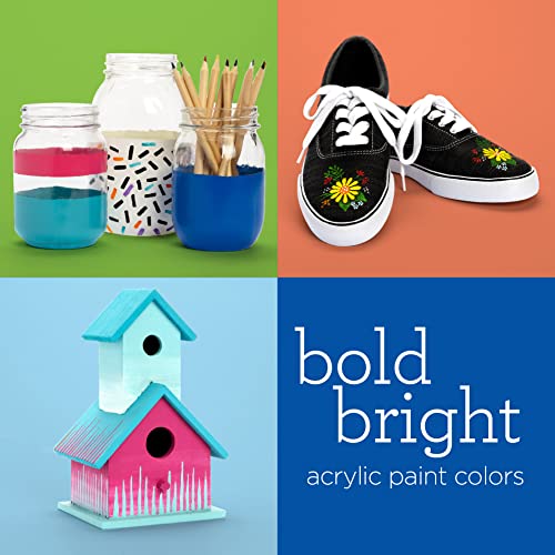 Apple Barrel Essentials Acrylic Paint Set, 12, 24 Fl Oz (Pack of 1) Apple Barrel