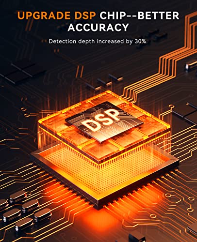 SUNPOW Metal Detector for Adults, Professional Waterproof High Accuracy Metal Detector, 10'' Detection Depth, Pinpoint & Disc & Notch & All Metal & SUNPOW