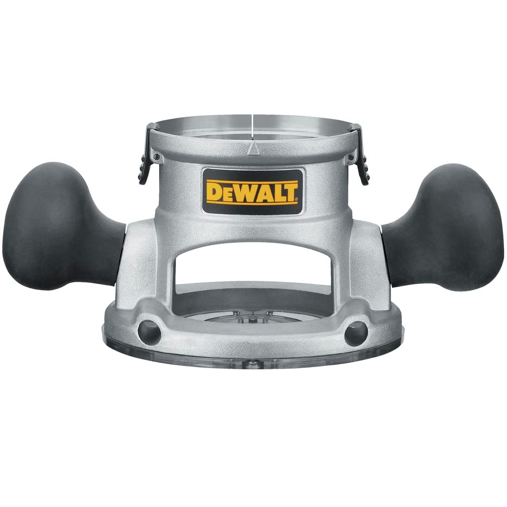 DEWALT Router Fixed/Plunge Base Kit, Variable Speed, 12-Amp, 2-1/4-HP (DW618PK) DEWALT