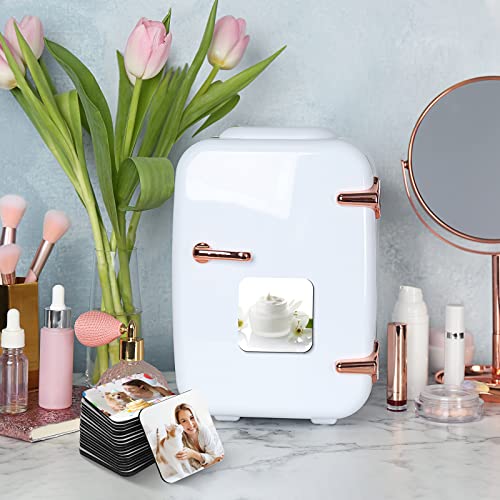 3 x 3 Inch Sublimation Blank Refrigerator Magnets Sublimation Square Fridge Magnets Sublimation Magnet Blanks MDF Sublimation Blanks DIY Decorative Flutesan