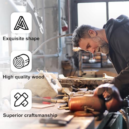 WOODOUNAI 6 Inch Rustic White Wood Letters Unfinished Wood Letters for Wall Decorative White Retro Standing Letters Sign Board Decoration for Craft woodounai