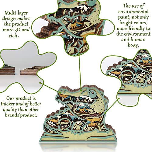 3D Wooden Crocodile Wall Sculpture by CmayAlgc – Rustic Animal Craft for Home and Office Decoration CmayAlgc