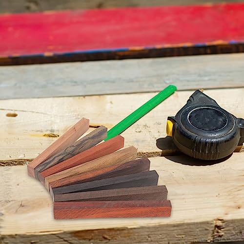 VILLCASE 8pcs Crochet Kit Crocheting Kit Pen Turning Kit Pen Blanks Carpenter Pencils Bulk Pen Turning Supplies Pen Kits for Woodturning Bulk Wooden VILLCASE