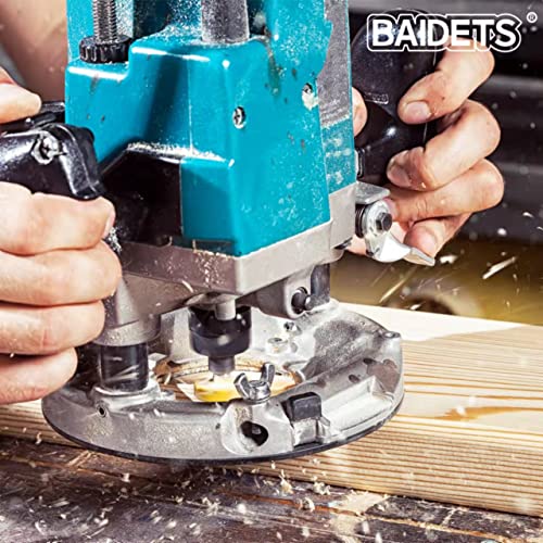 Router Bits Set 1/4 Inch Shank - Set of 15 Pieces, BAIDETS Tungsten Carbide Wood Router Bits, Woodwork Tools BAIDETS