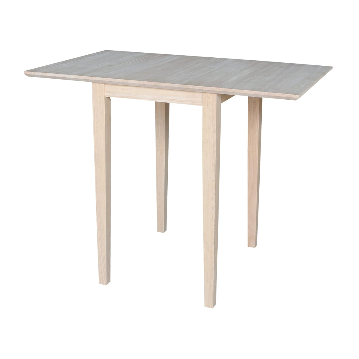 International Concepts Small Drop-leaf Table, Unfinished IC International Concepts