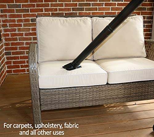 ALL PARTS ETC. 2 1/2" Accessories for Shop Vac Attachments 2.5 Wet Dry Vacuum Extension Wands, Floor Brush, Dust Brush, Crevice Tool, Utility Nozzle, ALL PARTS ETC.