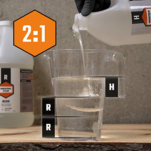 Industrial Clear - Rock Hard Epoxy Resin - 3 Gal Kit ArtResin