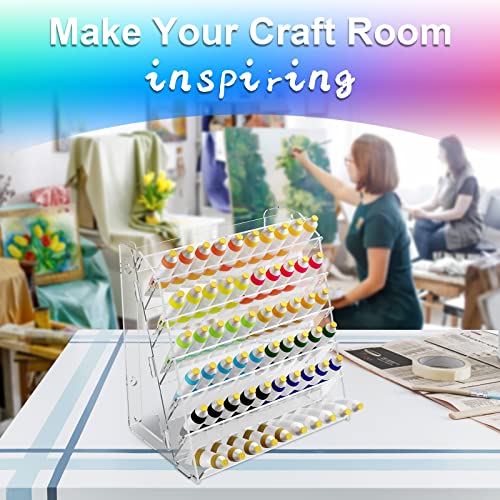 Acrylic Paint Organizer Wall Mount, Paint Holderbfor Craft Hobby Paint Storage, Acrylic Paint Storage, Craft Paint Storage, Paint Rack for 2 oz Homakover