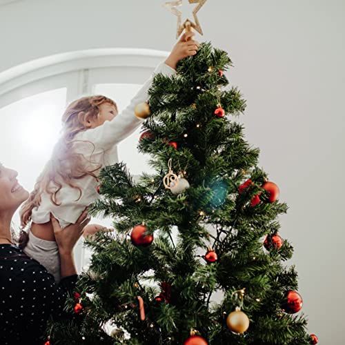 Veemoon 1 Set Digital Listing Wood Cutout Slices Blank Wood Cutouts Christmas Wood Number Sign Christmas Advent Calendar Unfinished Wood Number Veemoon