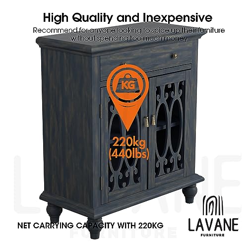 La Vane 5 inch / 12cm Unfinished Wooden Furniture Legs, 4PCS Soild Wood Turned Spindle Replacement Bun Feet with Pre-Drilled M8 Inch Bolt & Mounting La Vane