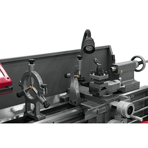 JET GHB-1340A, 13" x 40" Geared Head Bench Lathe, 2HP, 1Ph 230V (321357A) Jet