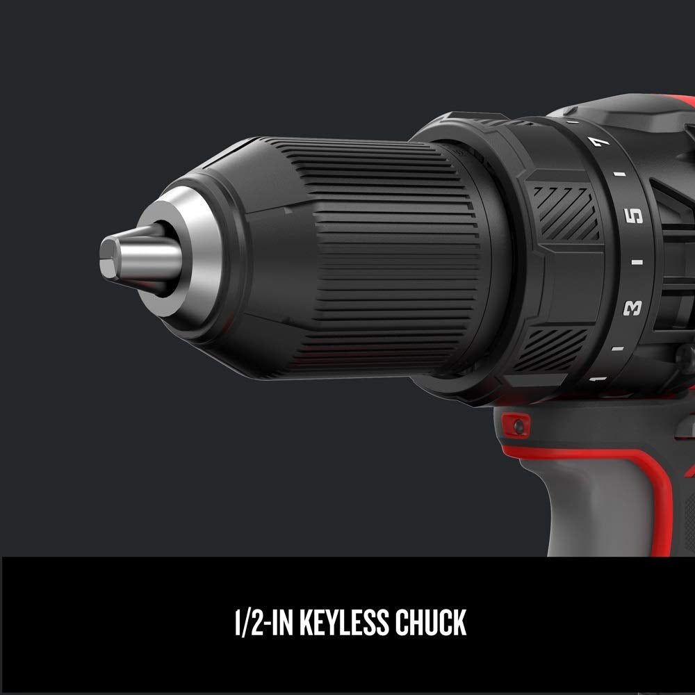 CRAFTSMAN V20 Cordless Drill/Driver Kit, 1/2 inch, Battery and Charger Included (CMCD700C1) Craftsman