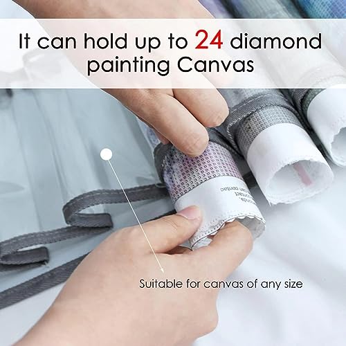 Chemlliy Vinyl Roll Holder 12 Compartments Vinyl Storage Organizer Hanging Vinyl Storage Rack Craft Vinyl Roll Organizer Wall Mount Chemlliy