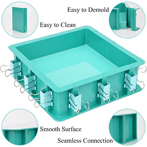 Adjustable Mold Housing Kit for Silicone Molds Making - Plastic Housing Frame for DIY Silicone Rubber Mold Making - Free Combination Mold Housing for DecorRom