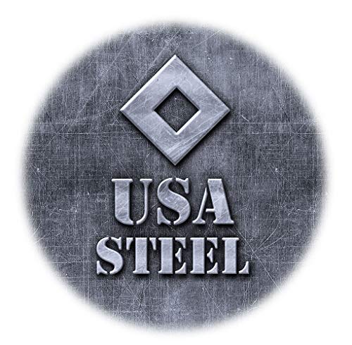 Art Plates - OVERSIZED Switch Plate - OVER SIZE Decorative Metal Wall Plate - 1 Gang Decora - Black Diamond Plate (PRINTED IMAGE) - (Made in USA) Art Plates