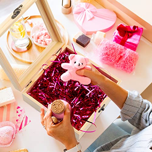 Wooden Box,Extral Large Unfinished Pine Wood Boxes Wooden Storage Box,Rectangle Unfinished Pine Wood Box Natural Wooden with Hinged Lid and Front Nsmykhg
