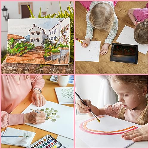 ESRICH Canvas Boards for Painting 8x10in,28 Pack Bulk Canvases for Painting - 100% Cotton Canvas Panels for Oil, Acrylic & Watercolor Painting. ESRICH