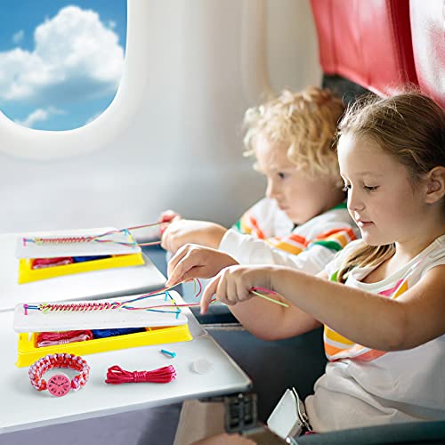 PREPOP DIY Arts and Crafts Toys for Kids -Best Birthday Gifts for Girls Age 7 8 9 10 11 12 Years Old, Friendship Bracelet String Making Kit for PREPOP