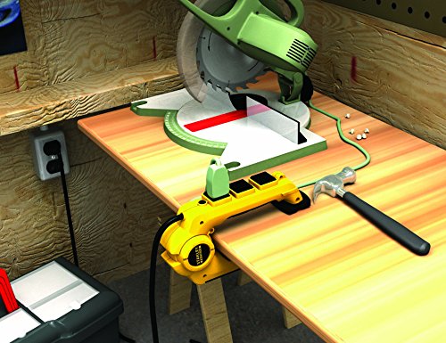 Stanley 32050 FatMax Power Claw with Grounded 3-Outlet Clamping Power Strip , Yellow Stanley