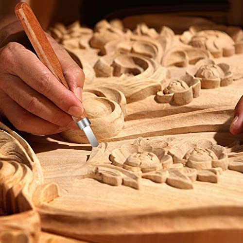 DDF iohEF Wood Carving Sharpener, 1000 Grit Whetstone with More Grooves Sharpening Stone for Woodworking, Wood Carving Tools, Chisels and Gouges DDF iohEF