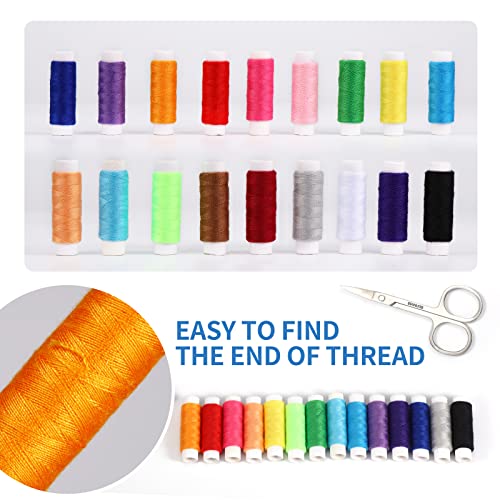 Sewing Kit for Adults and Kids,Marcoon Needle and Thread Kit with Sewing Supplies and Accessories Contains Scissors, Measure Tape,Seam Marcoon