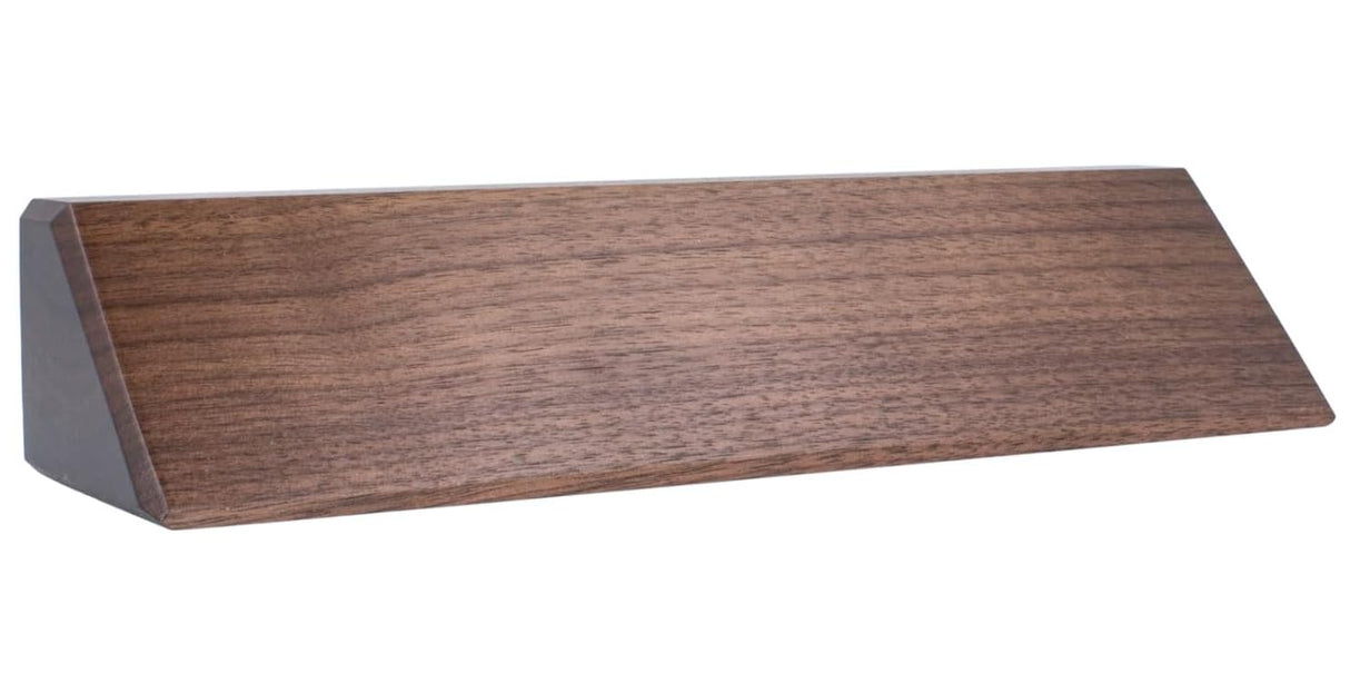 Wooden Solid Walnut Blank Desk Nameplate, Wooden Nameplate, DIY Personalizable Wooden Name Plaque for Office, Classroom or Gift (6" x 2") Generic