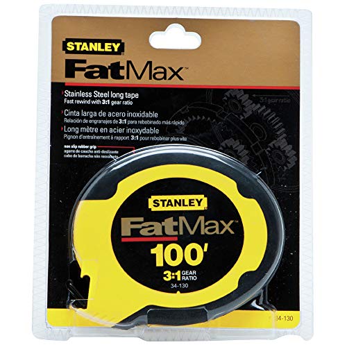 STANLEY FATMAX Tape Measure, 100-Foot (34-130) Stanley