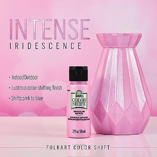 FolkArt Best Acrylic Craft Featuring 5 Premium Pink Formulas, 96424 Paint Set FolkArt