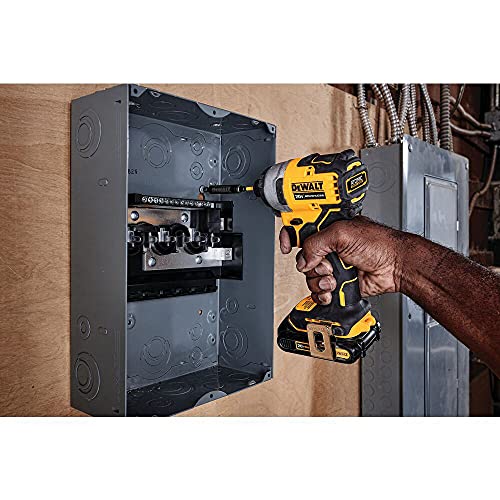 DEWALT ATOMIC 20V MAX* Impact Driver, Cordless, Compact, 1/4-Inch, Tool Only (DCF809B) DEWALT