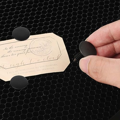 50pcs Honeycomb Pins, Honeycomb Laser Bed Clamps Fixing Needle Laser Engraver Accessories for 7.5mm Honeycomb Grid Replaces Honeycomb Laser Bed NQEUEPN