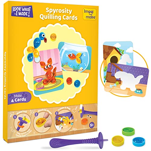 Imagimake 5 in 1 Awesome Craft Kit | Over 15 Projects - Creative DIY Arts & Crafts, Craft Kit for Kids | Gifts for 5 6 7 8 9 10 11 12 Years Old Girls Imagimake