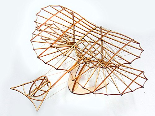 3D Wooden Puzzles Airplane DIY Otto Lilienthal Glider, Laser Cut Balsa Model Airplane Kits to Build for Adults, Perfect Wood Models Plane for Men Viloga