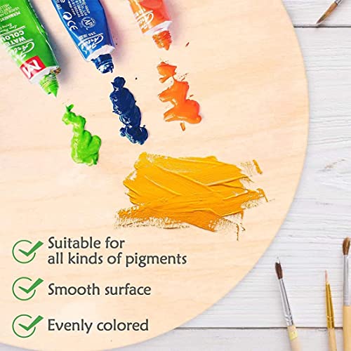 Wood Ovals for Crafts, 15Pcs Unfinished Wood Oval,Natural Oval Wood Slices Crafts, Wooden Oval Cutout,Painting and Wedding Decorations(150 * 100 * SPKESE