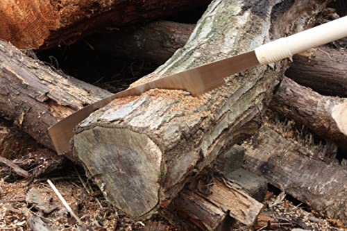 KAKURI Japanese Anahiki Saw for Wood 14" Made in JAPAN, Large Pull Saw for Rough Woodworking, Timbers, Beams, Trees, Logs, Limbs, Thick Branches KAKURI