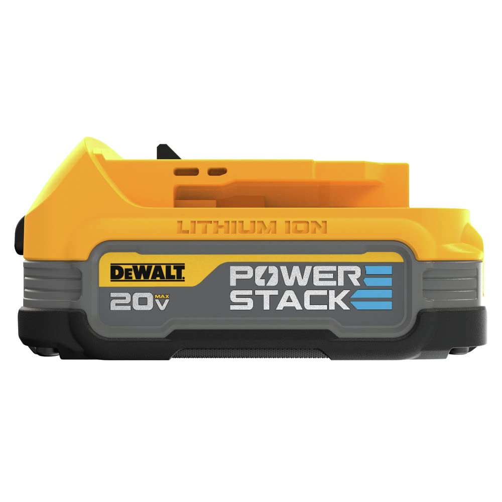 DEWALT 20V MAX* POWERSTACK™ Compact Battery, 2 Pack (DCBP034-2) DEWALT