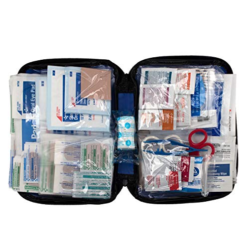 First Aid Only 442 All-Purpose Emergency First Aid Kit for Home, Work, and Travel, 298 Pieces First Aid Only
