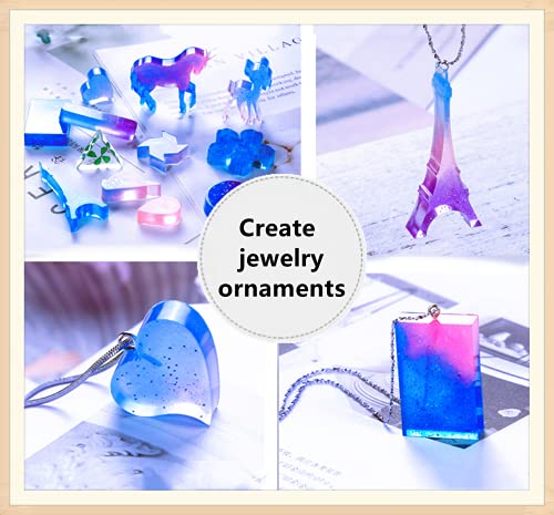 15 Bottles Slime Pigment, Mica Powder for Soap Making, Resin Color Pigment, Mica Powder for Candle Making, Epoxy Resin, Lip Gloss, Natural Powder SEISSO