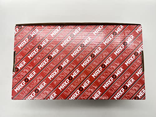 MAXPOWER 3PCS Masonry Chisel Set, 11 inch Point Chisel and Flat Chisel, 8 inch Brick Chisel, Tile Chisel Concrete Chisel with Thickness Hand Guard MAXPOWER