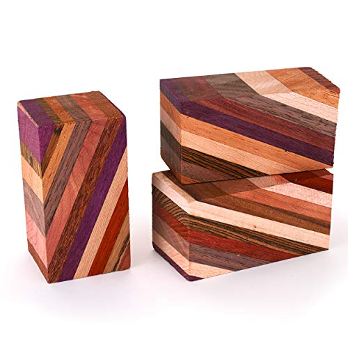 Woodcraft Laminated Blank 1-1/2" x 1-1/2" x 3" 1-Piece WOODCRAFT