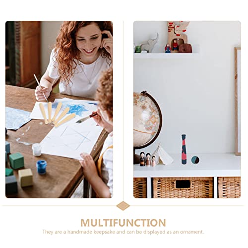 Bats Unfinished Mini Wooden Baseball 20pcs Natural Wood Unpainted Charm for Scrapbooking Keychain Accessories Action Figures DIY Craft Projects jojofuny