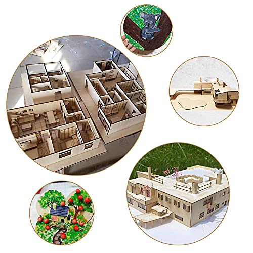 40 PCS 8 Inch Wooden Circles for Crafts, Unfinished Wooden Round Natural Wooden Discs Blank Wood Circle for DIY Crafts, Door Hanger, Painting, Acrux7