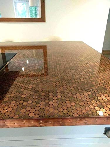 Coloredepoxies 10002 Clear Epoxy Resin Coating 100% Solids, High Gloss For Garage Floors, Basements, Concrete and Plywood. 3 Gallon Kit colored epoxies