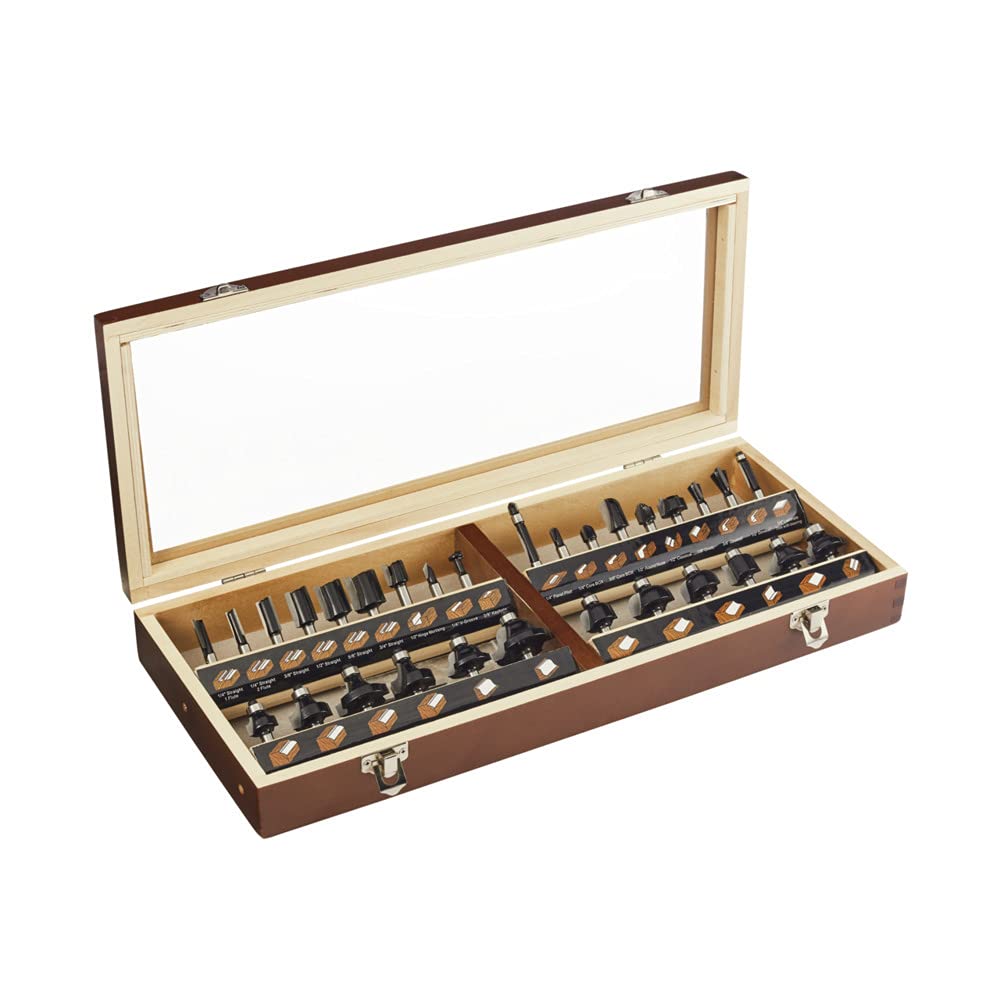 SKIL 91030 Carbide Router Bit Set, 30-Piece Skil