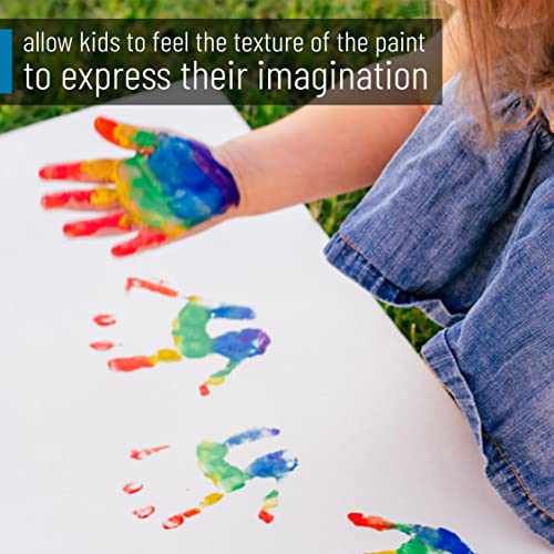 Mr. Pen- Finger Paint Paper, 11 x 14 inches, 22 Sheets, Paint Paper for Kids, Art Paper for Kids, Kids Paint Paper, Paper for Painting Kids, Finger Mr. Pen