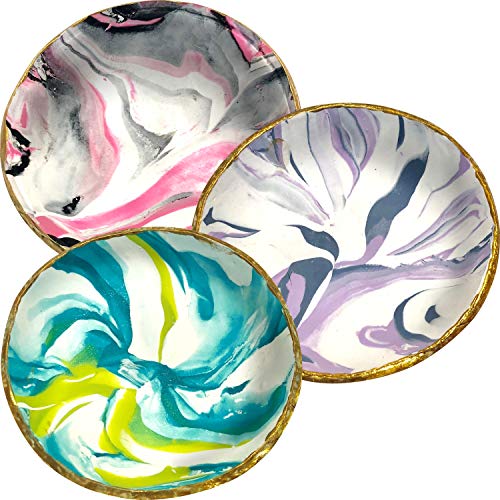 Hapinest DIY Clay Jewelry Dish Arts and Crafts Kit Gifts for Girls Kids Ages 8 9 10 11 12 Years Old Hapinest