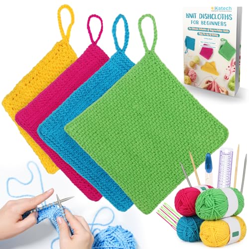 Katech 85-Piece Crochet Hooks Set, Crochet Hook Kit with Storage Case,  Ergonomic Knitting Needles Weave Yarn Kits DIY Hand Knitting Craft Art Tool  for