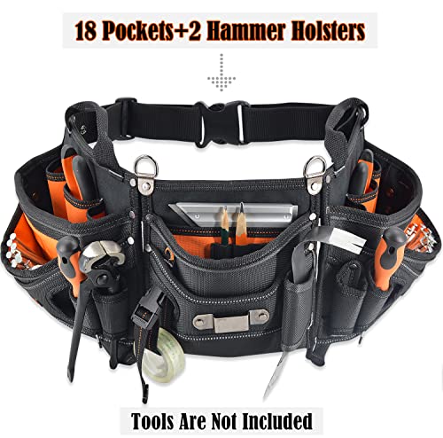 Tool belt with suspenders, Tool belt suspenders for men, Tool belts for men construction, Tool belt pouches, Framer tool belt with suspenders, WELKINLAND