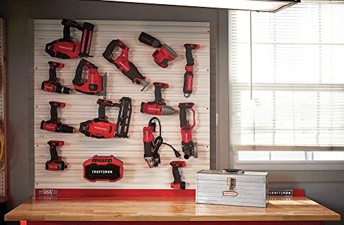 CRAFTSMAN Versatrack Garage Storage System, Storage Rail with 20 Piece Set Mounting Accessories (CMST22000) Craftsman