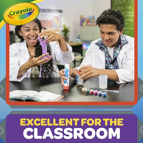 Crayola Color Chemistry Set (50 Experiments), Science Kit For Kids, STEM Toy for Kids, Holiday Gift for Teens, Ages 7, 8, 9, 10 Crayola